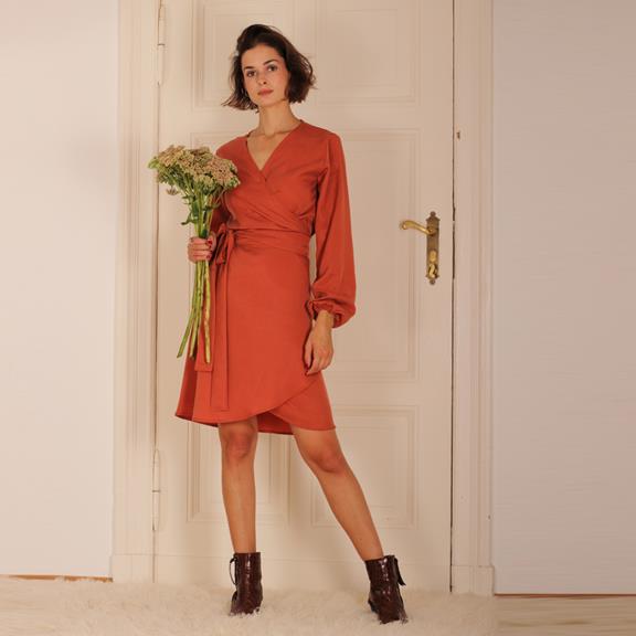 ManduTrap Wickelkleid Tiilli Rostbraun