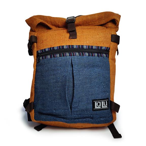 LaLu Products Basanta Evening Sky Backpack | Organic Hemp