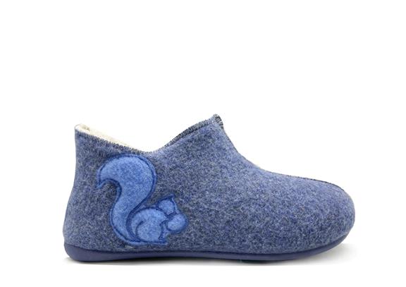 thies Slipper Boot Pet Biologisch Marineblau