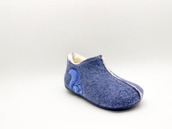 thies Slipper Boot Pet Biologisch Marineblau