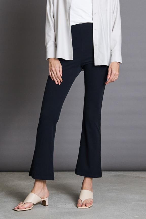 Flared Leggings Schwarz