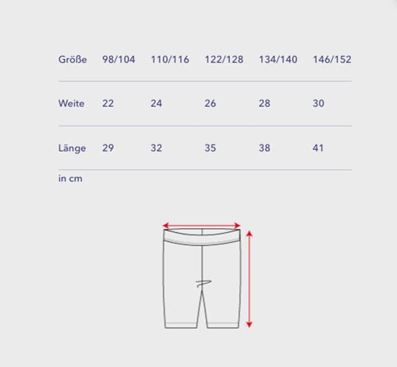 Inaska Shorts Uv Schutz Dunkelblau