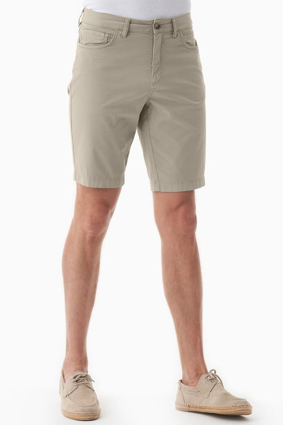 Shorts Regular-Fit Federbeige