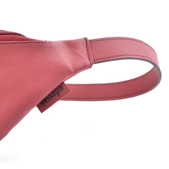 Arsayo Bag The Mela Fanny Pack Vegan Eco-Leather Red