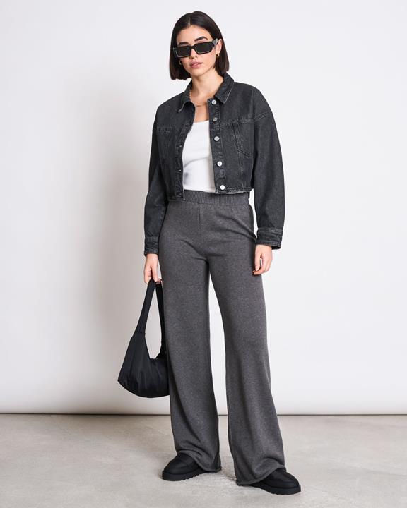 JAN 'N JUNE  Jacke Denim Aria Faded Schwarz