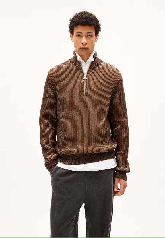 ARMEDANGELS Pullover Maatey Braun