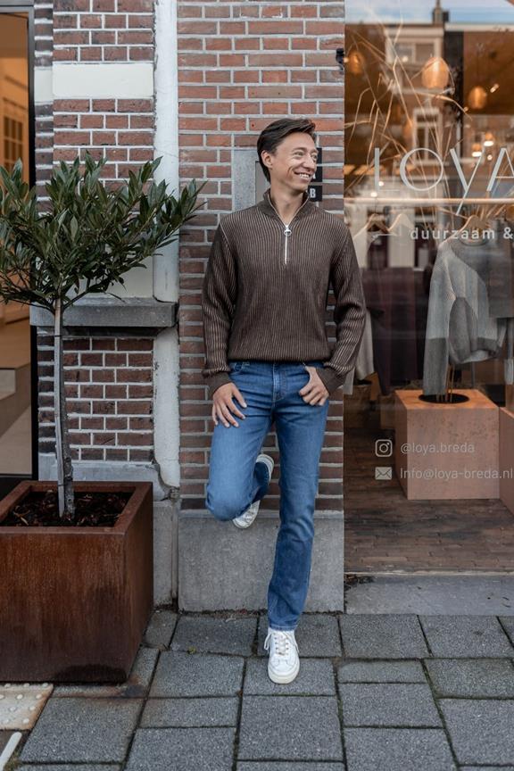 ARMEDANGELS Pullover Maatey Braun