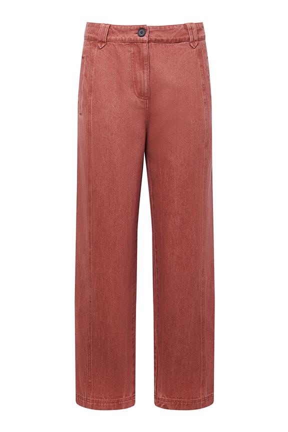 Broek Yaka Wash Rood