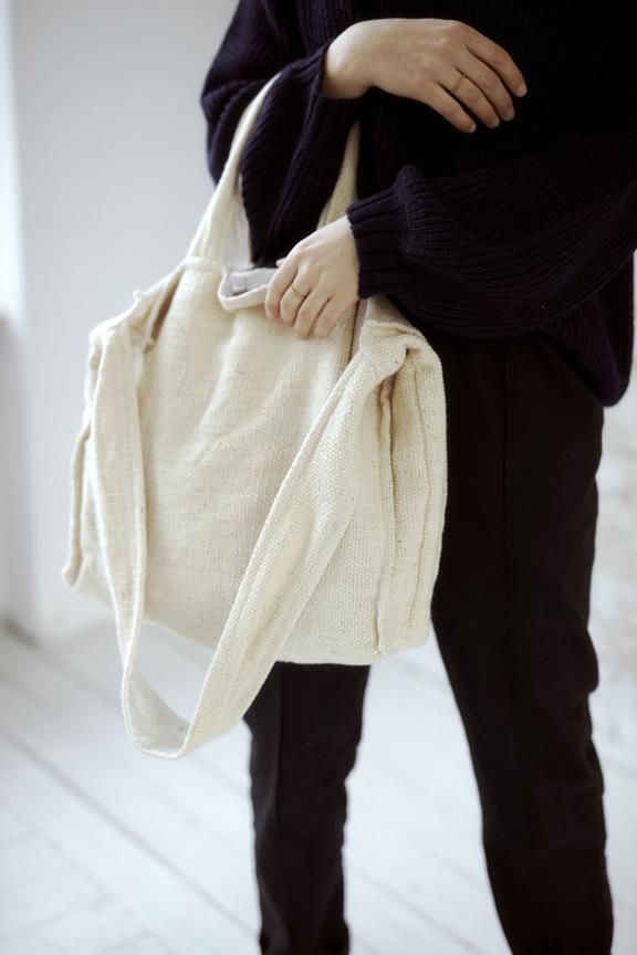 Jyoti Fair Works Bag Saajan Offwhite
