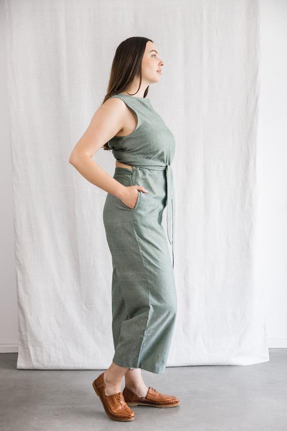 Jyoti Fair Works Jumpsuit Anusha Eukalyptus