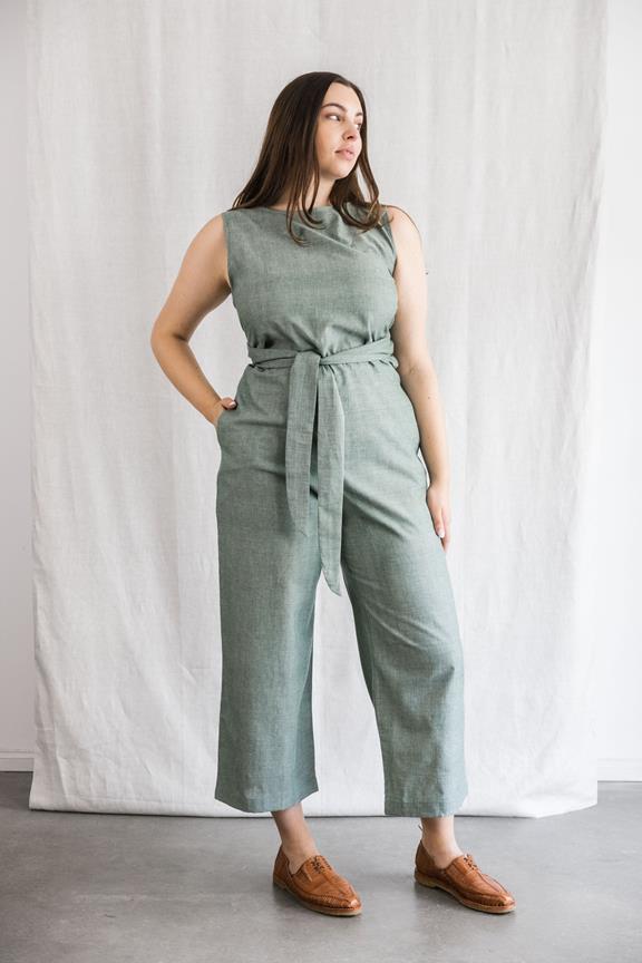 Jyoti Fair Works Jumpsuit Anusha Eukalyptus