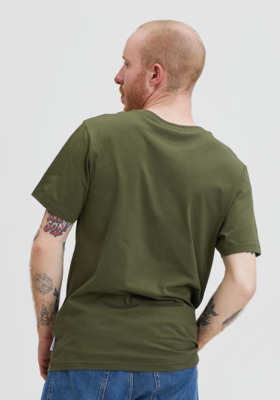Hafendieb T-Shirt Blanko Olijf