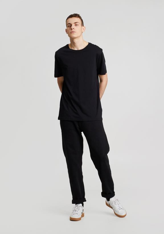 Hafendieb T-Shirt Blanko Zwart