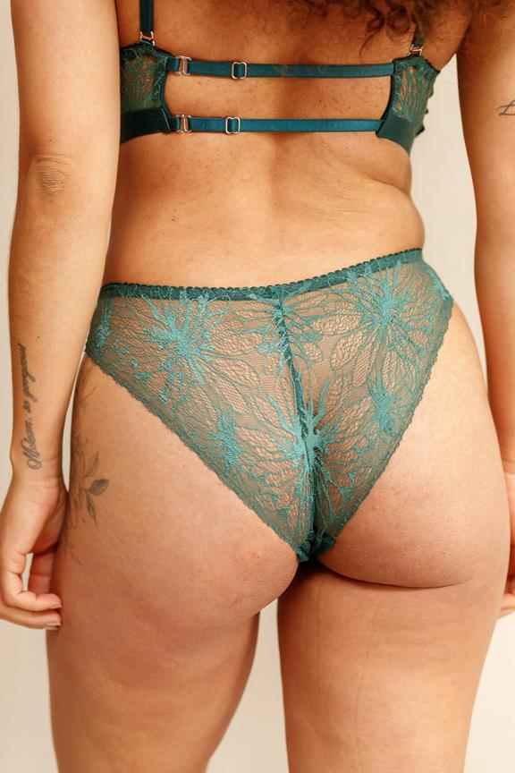 Slip Mid Waist Abies Teal