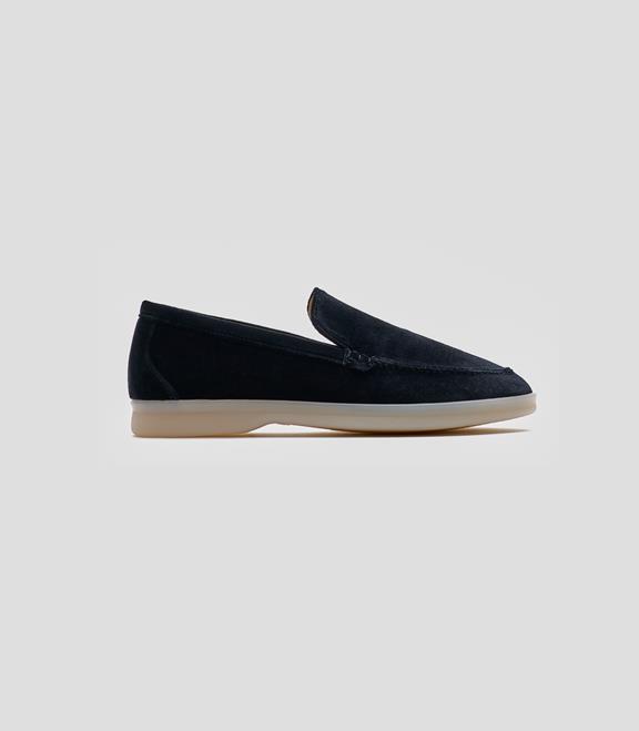 Solari Milano Loafer Samt Schwarz