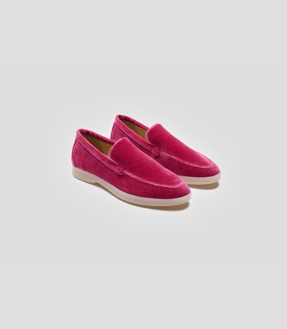 Solari Milano Loafer Samt Rosa