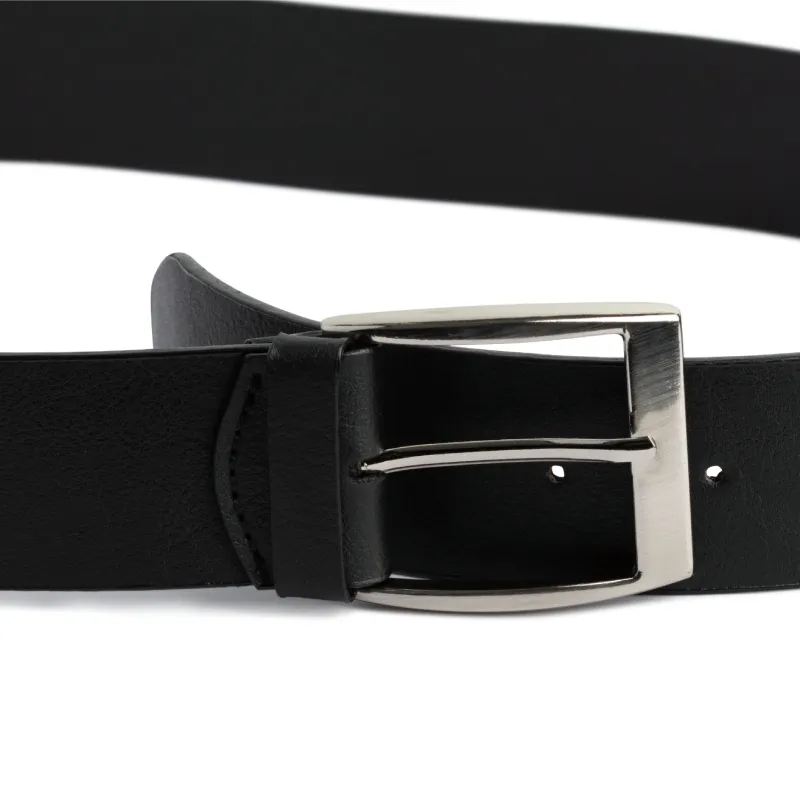 VE-Lifestyle Gürtel Theo Jeans Schwarz/Silber