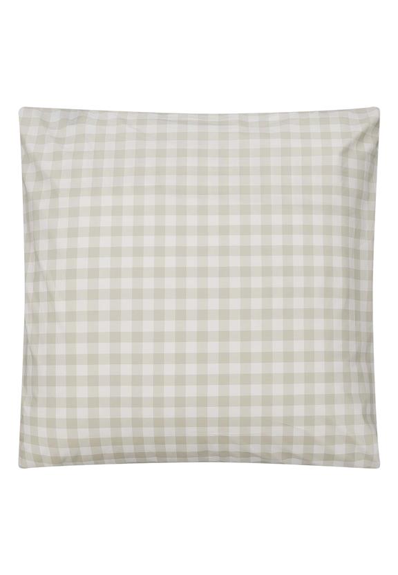 MELA Beddengoedset Majuli Check Birch / Natuurlijk Wit 