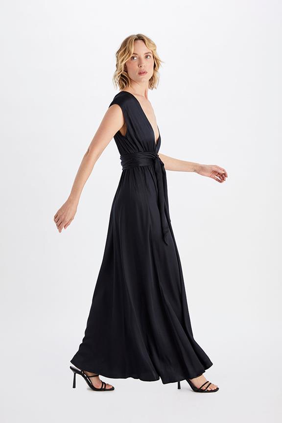 Neu Nomads Kleid Grace Schwarz