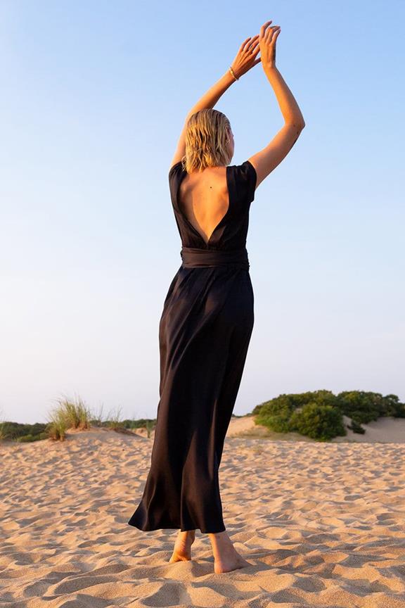 Neu Nomads Kleid Grace Schwarz
