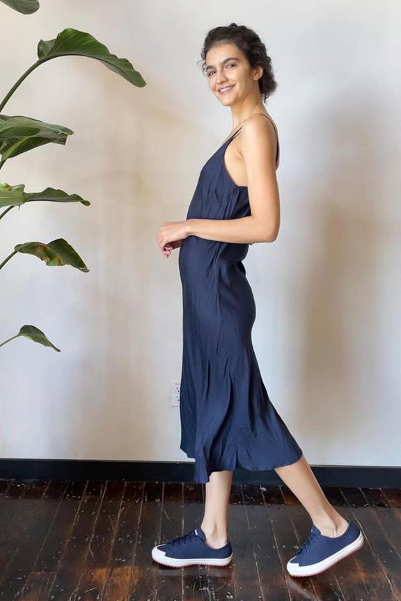Neu Nomads Slip Dress Bias Midnight