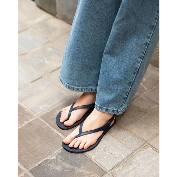 Clotsy Sandals Barefoot Alba Navy