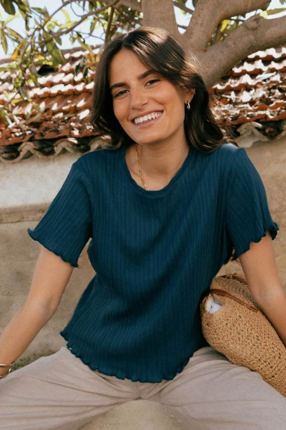 T-Shirt Dawn  Bleu Marine