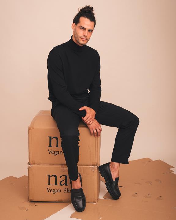 NAE Loafers Cesar Black 