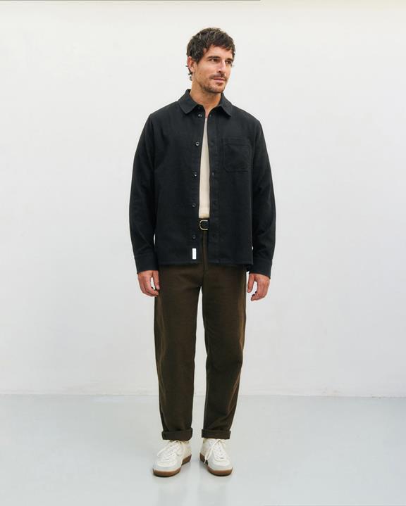 Rotholz Shirt Flannel Black
