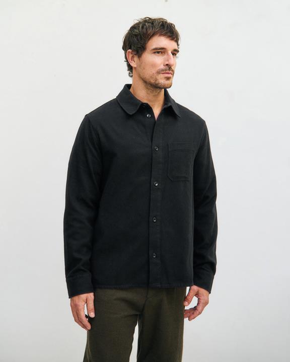 Rotholz Shirt Flannel Black