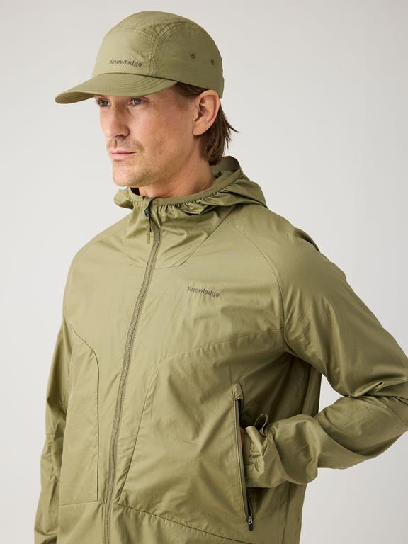 KnowledgeCotton Apparel Jacket Vent Ripstop 90 Burned Olive