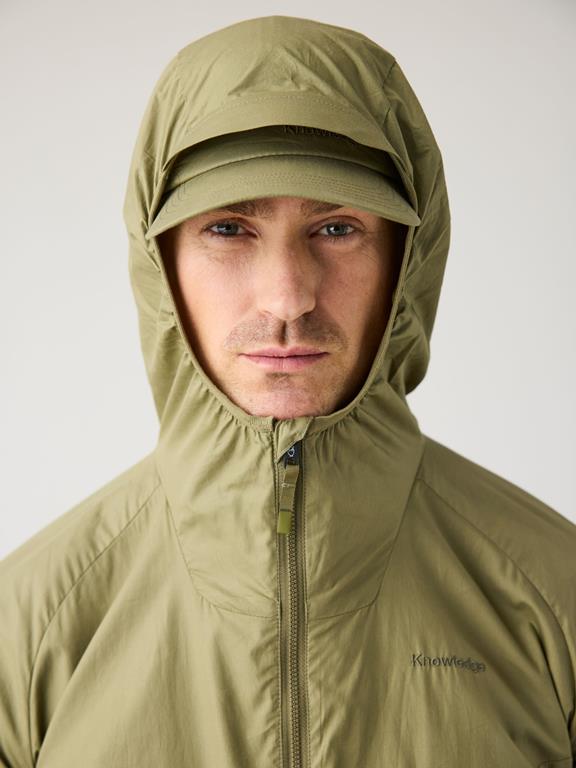 KnowledgeCotton Apparel Jacket Vent Ripstop 90 Burned Olive