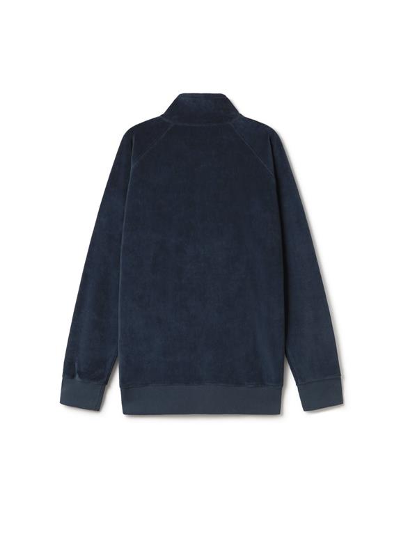 TWOTHIRDS Sweatshirt Mit Reißverschluss Ballycotton Mediterranean Navy