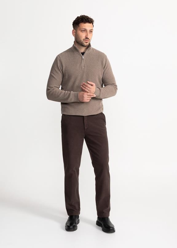 De IONESCU Pants Azuga Brown