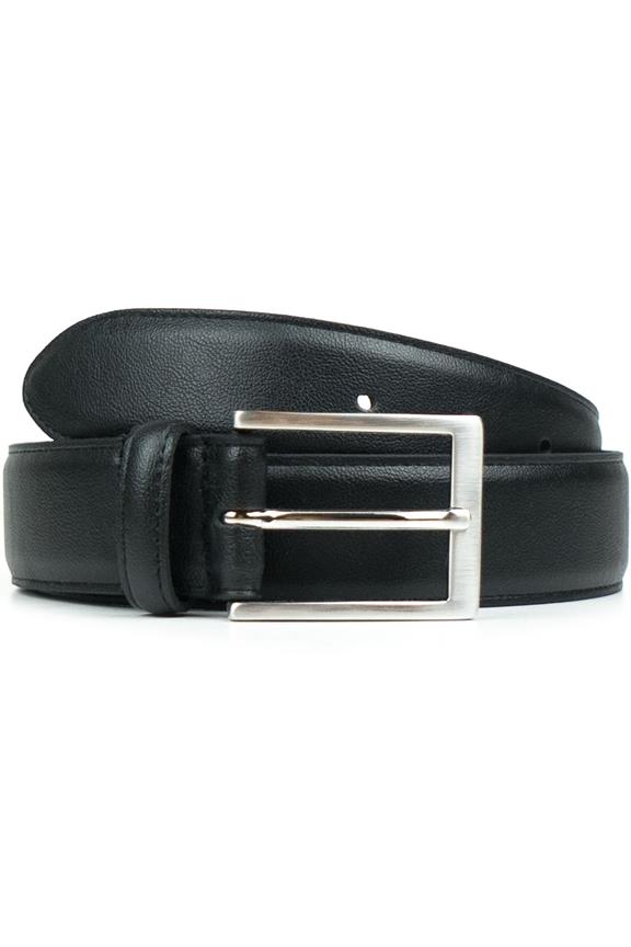 Ceinture Femme Classique 3,5 Cm Noire