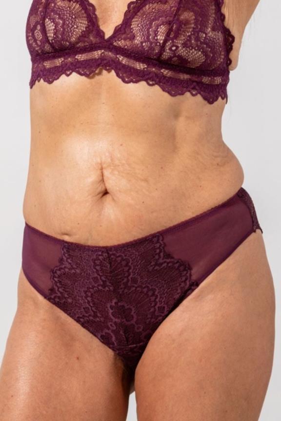 Briefs Lace Cheeky Cherry