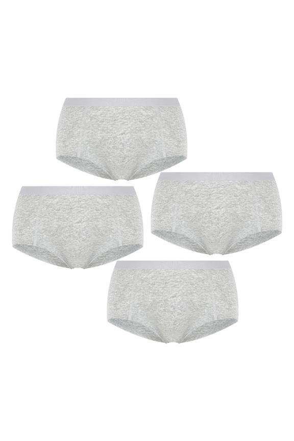 Multipack 4x Slips Hellgrau