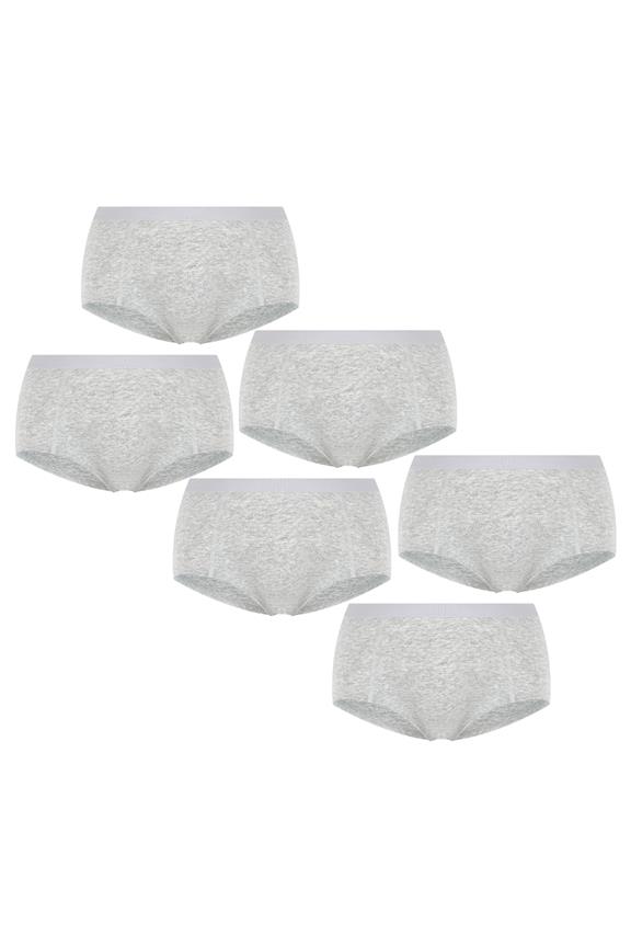 Multipack 6x Slips Hellgrau