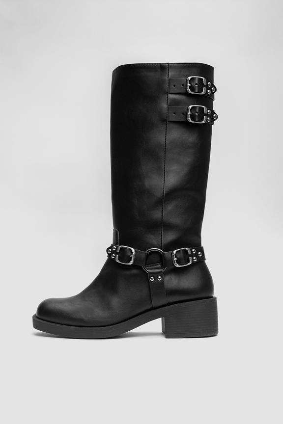 Biker Boots Revolt Zwart
