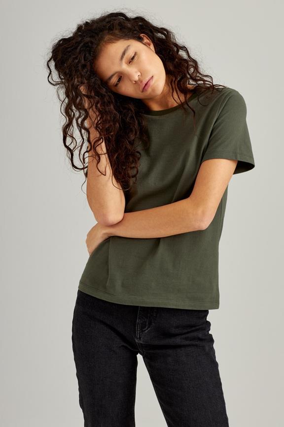 T-Shirt Moss Green