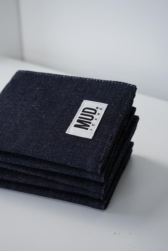 MUD Jeans Passport Cover Raw Indigo Denim