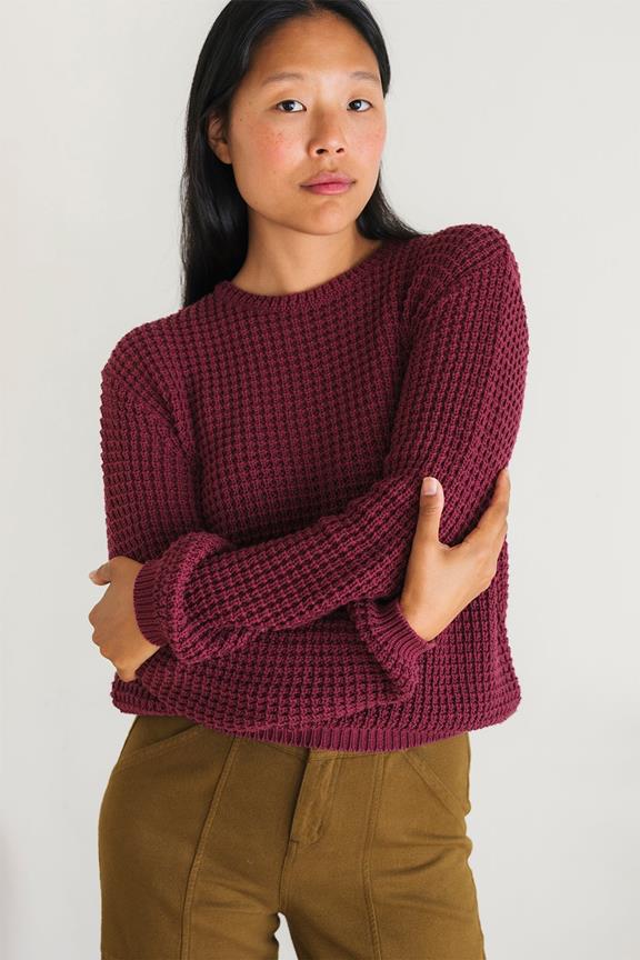 Pullover Teresa Dark Cranberry