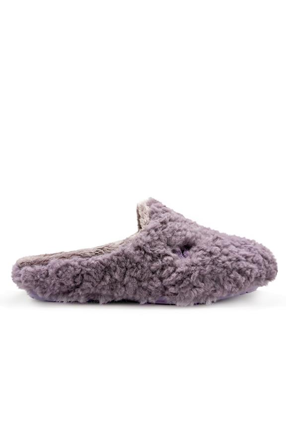 Pantoufles Rec Fluffy Prune Violette Pantoufles Rec Fluffy Prune Violette