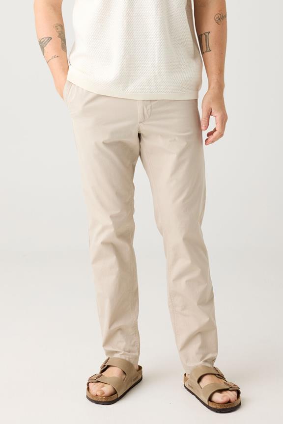 Chino-Hose Tim Tapered Light Feather Gray