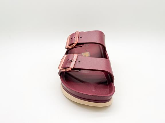 thies Sandale Ecofoam Double Bordeaux Rot