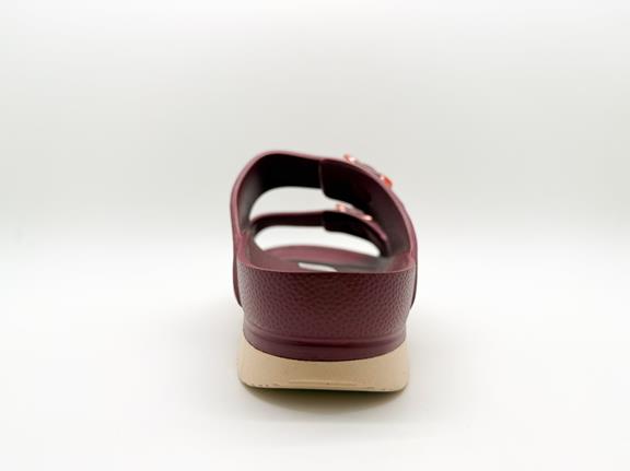 thies Sandale Ecofoam Double Bordeaux Rot