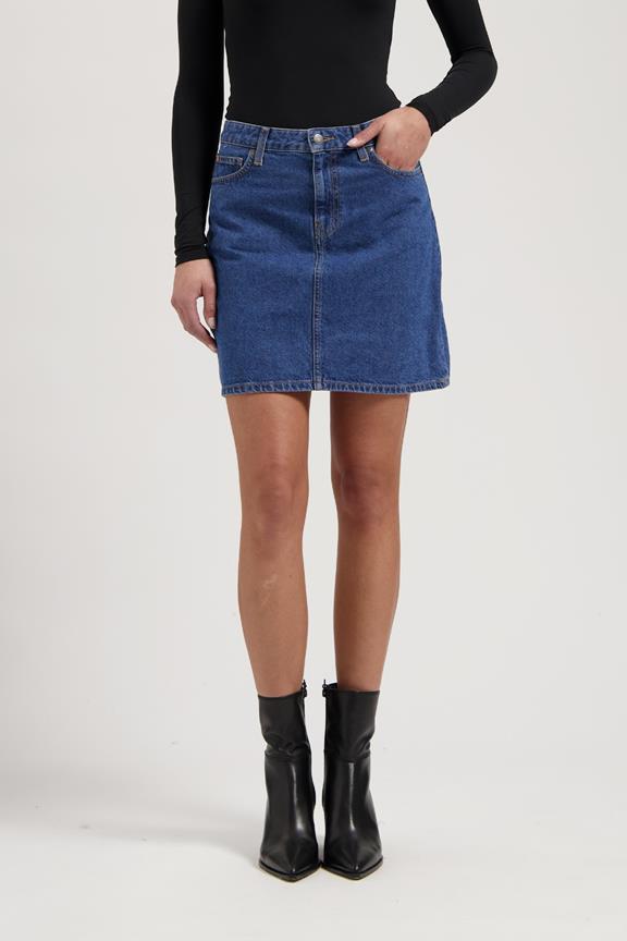 Minirock Audry Medium Steinblau