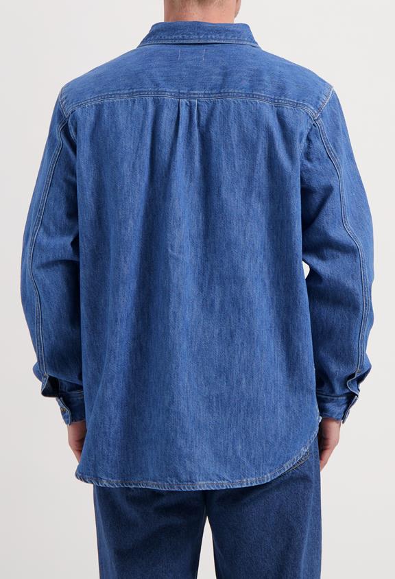 MUD Jeans Shirt Denim Chris Medium Stone Blue