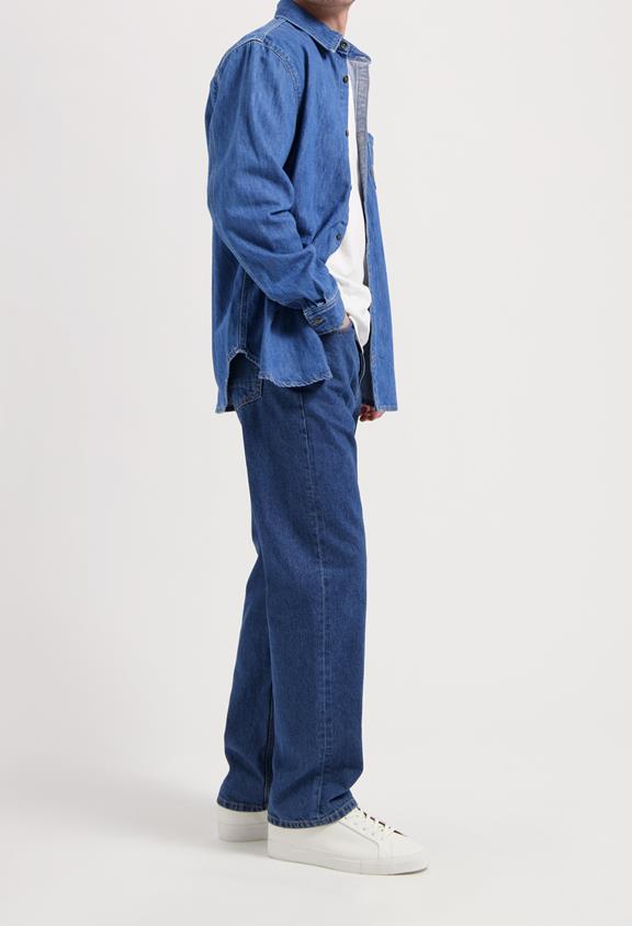 MUD Jeans Shirt Denim Chris Medium Stone Blue