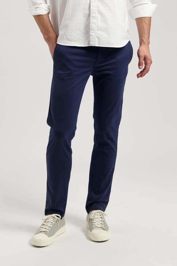 Broek Mid Tapered Scott Navy